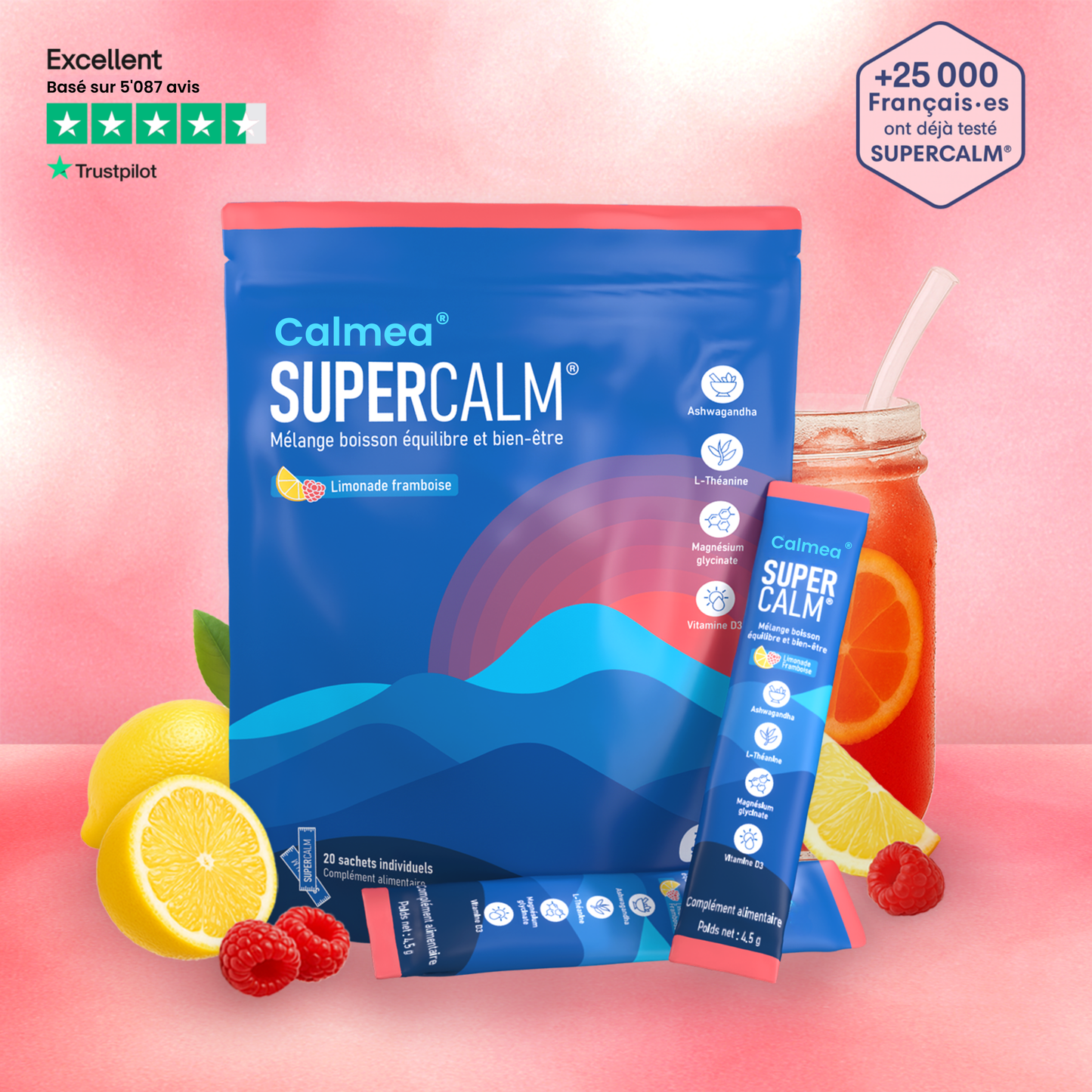 Calmea® : Boisson Relaxante 100% naturelle