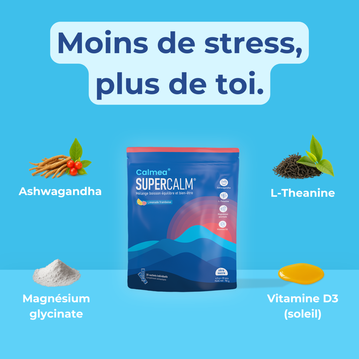 Calmea® : Boisson Relaxante 100% naturelle