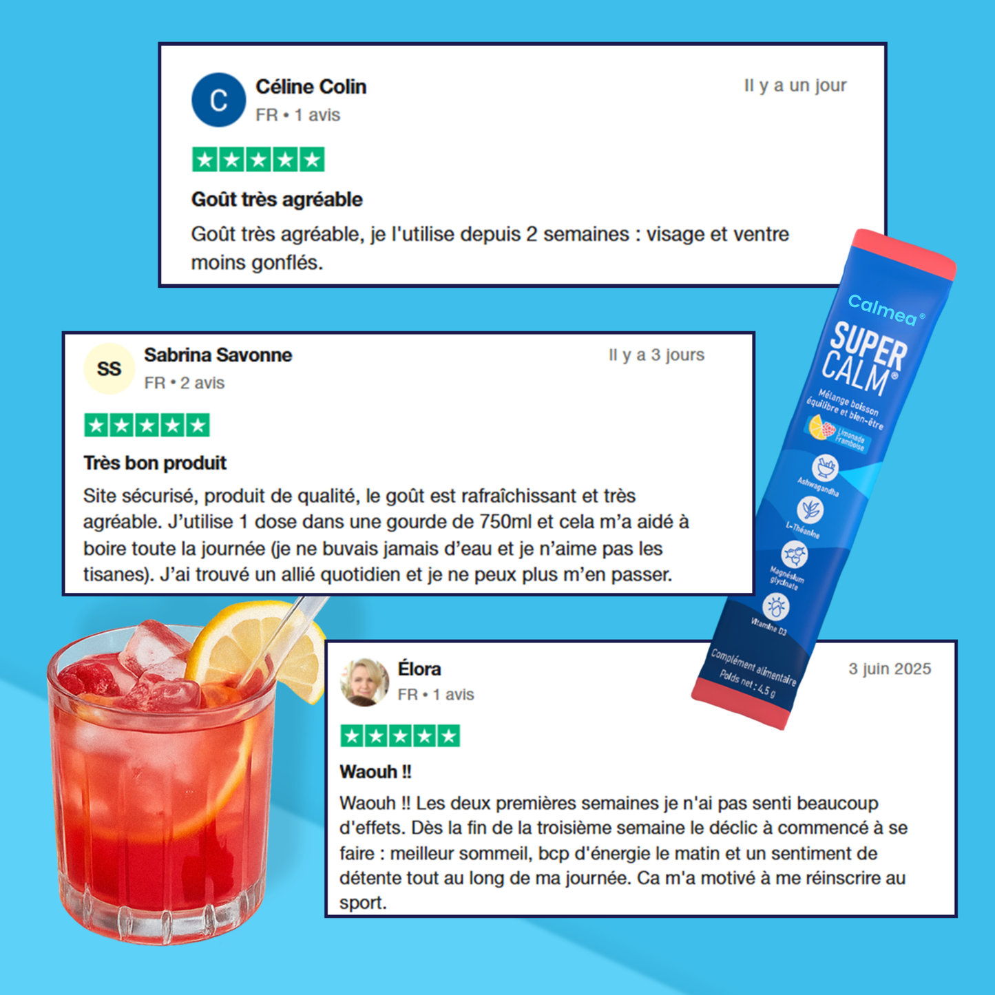 Calmea® : Boisson Relaxante 100% naturelle